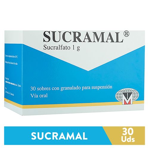 Sucramal 1g caja 30 sobres - Precio indicado por sobre
