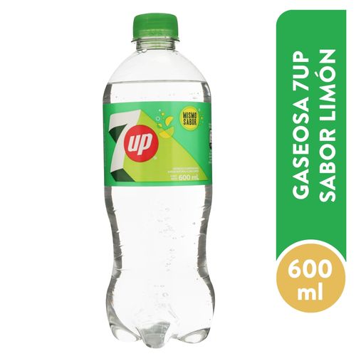 7Up Lima Limón 600Ml