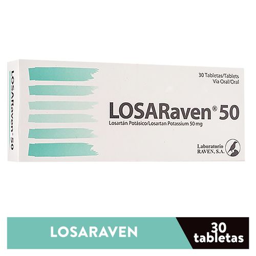 Losaraven 50 50 Mg, Precio indicado por unidad