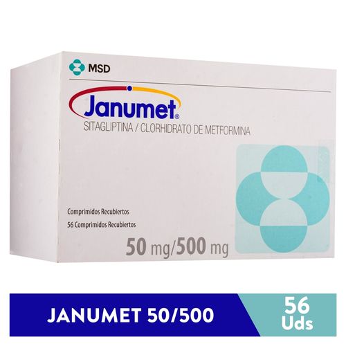 Janumet 50/500 Mg X56 Comp