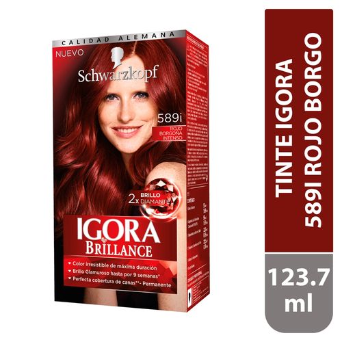 Tinte Schwarzkopf igora #589 color borgoña intenso  - 50 ml