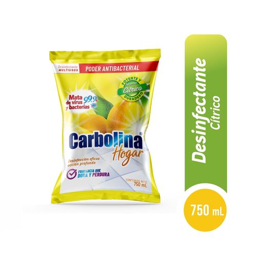 Desinfectante Carbolina hogar aroma cítrico - 250 ml