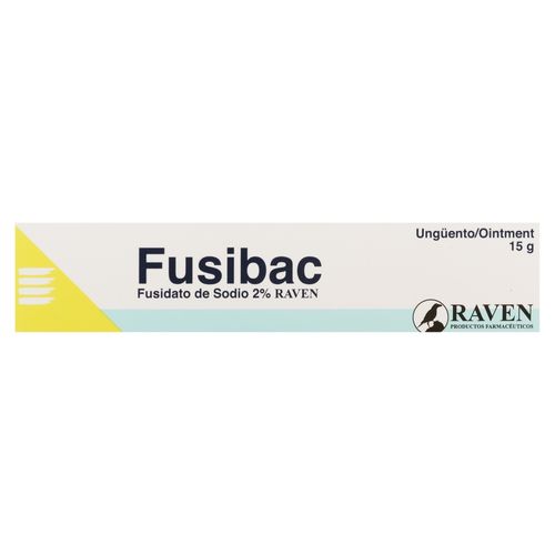 Dermatología Raven Fusibac Unguento 15 g Fusid Sod
