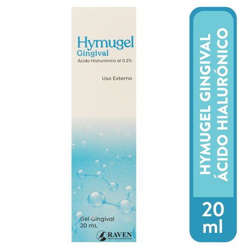 Dermatología Raven Hymugel Gingival Acido Hialuronico 20ml