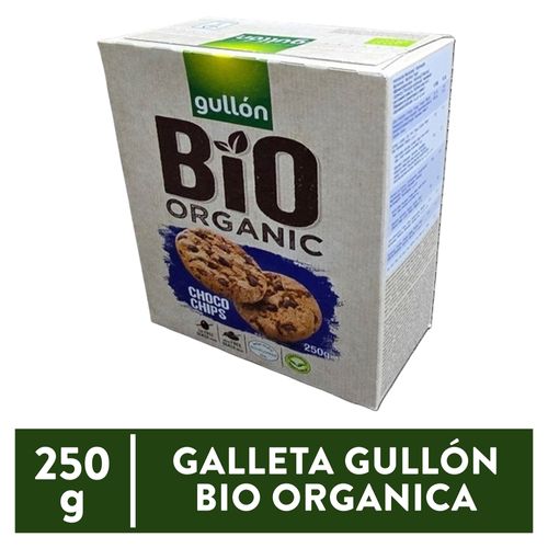 Galleta Gullón bio orgánica chips -250 g