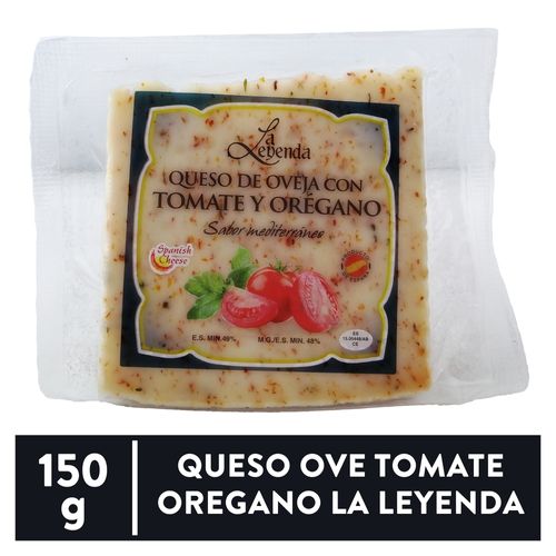 Queso La Leyenda Oveja Tomate Oregano - 150 g
