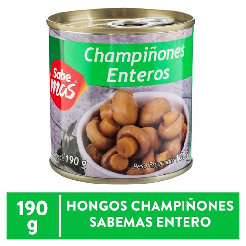 Champiñon Sabemas Entero - 190 g