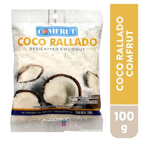 Coco rallado Comfrut deshidratado - 100 g