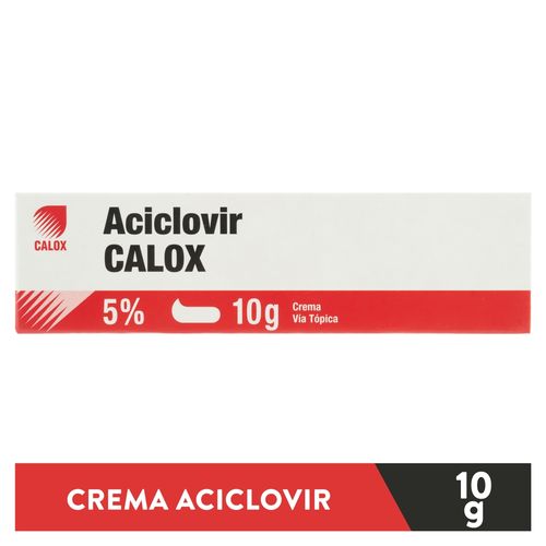 Crema Aciclovir Calox 5% Topica - 10 g