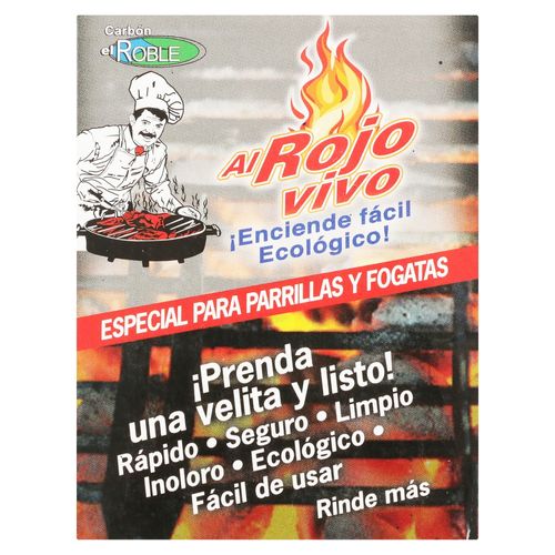 Vela El Roble Para Encenceder Carbón Enciende Facil