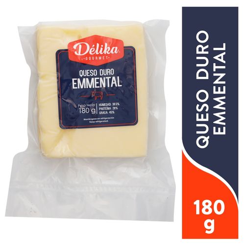 Queso duro Délika emmental - 180 g