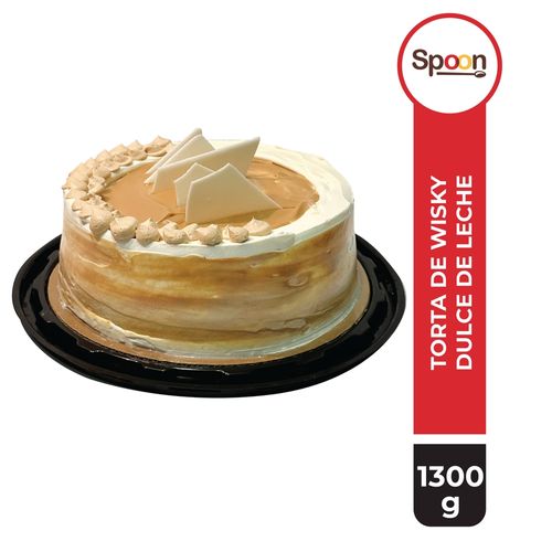 Torta Spoon Whisky Y Dulce De Leche - 1300 g