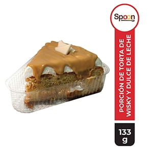 Torta Spoon Porción De Whisky Dulce De Leche - 133g