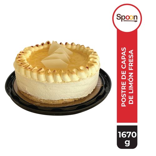 Postre Spoon Capas De Limón Fresa - 1670 g