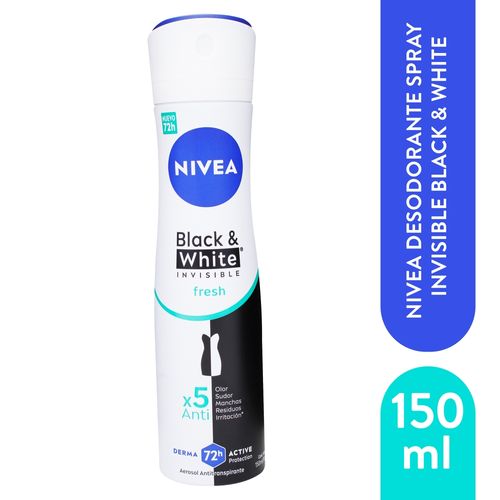 Desodorante Nivea Antimanchas Femenino Invisible Fresh - 150 ml