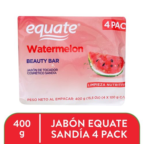 Jabón  Equate De Tocador Yogurt & Arándano 4 Pack - 440 g