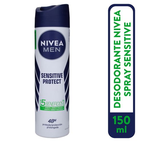 Desodorante Nivea spray para caballero sensitive protect - 150 ml