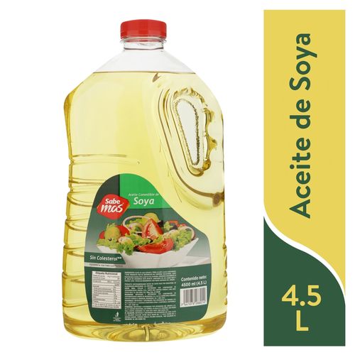 Aceite soya Sabemas sin colesterol - 4.5 L