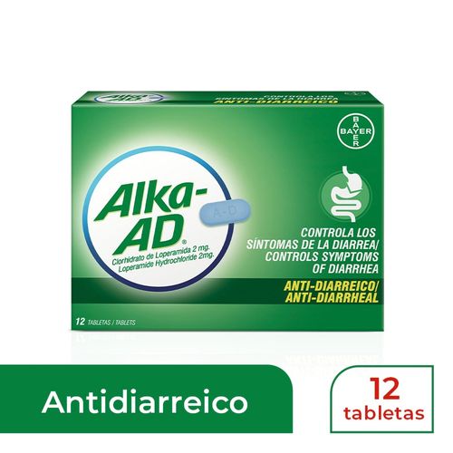 Alka-Ad caja 12 tabletas - Precio indicado por caja