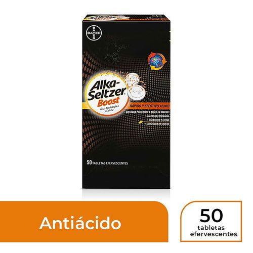 Antiácido Alka Seltzer Extreme Boost -50 tabletas