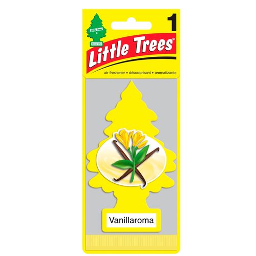 Aromatizante para carro Little Trees aroma Vainillaroma  - 1 Pza