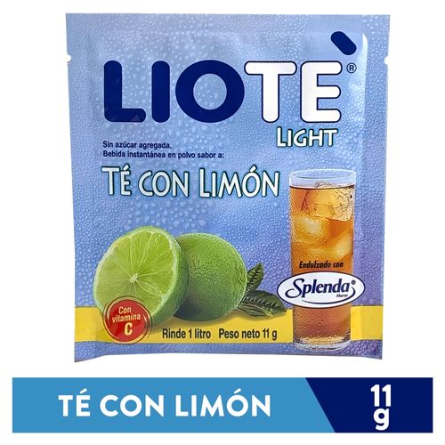 Bebida en polvo Lio Te light con splenda - 11 g
