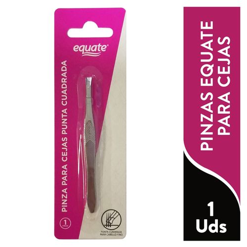 Pinzas Cejas  Equate Punta Cuadrada