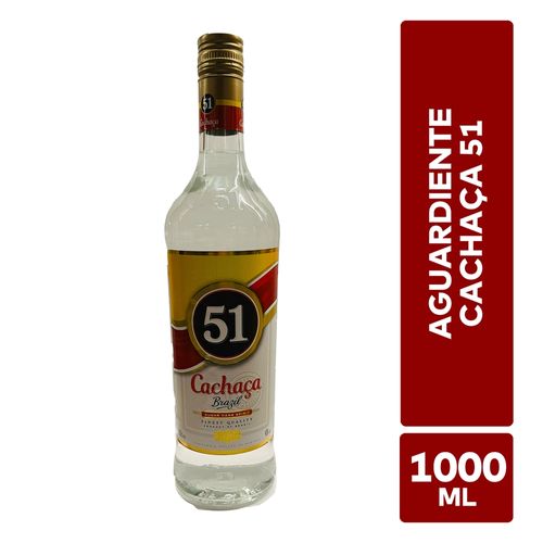 Aguardiente Cachaca 51 -1000ml