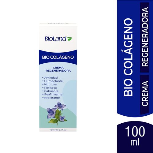 Crema Regeneradora Bioland Bio Colágeno - 100 ml