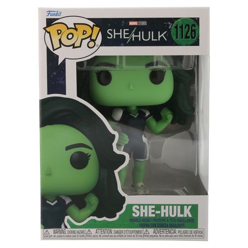 Figura Funko Pop Marvel She Hulk Cabeza Oscilante