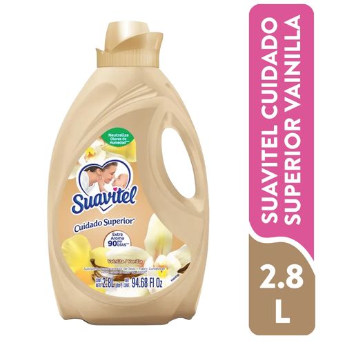 Suavizante De Telas Suavitel Cuidado Superior Vainilla - 2.8Lt