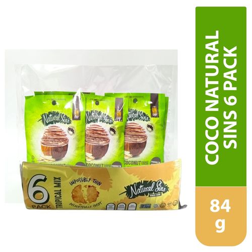 Coco Natural Sins 6 pack - 84 g