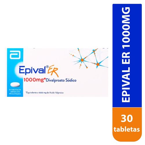 Antiviral, Gripe y Tos Abbott Epival Er 1 Gramo x 30 Tabs