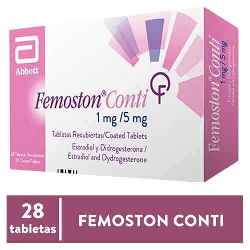 Antiviral, Gripe y Tos Abbott Femoston 1 5mg x 28 Tabs