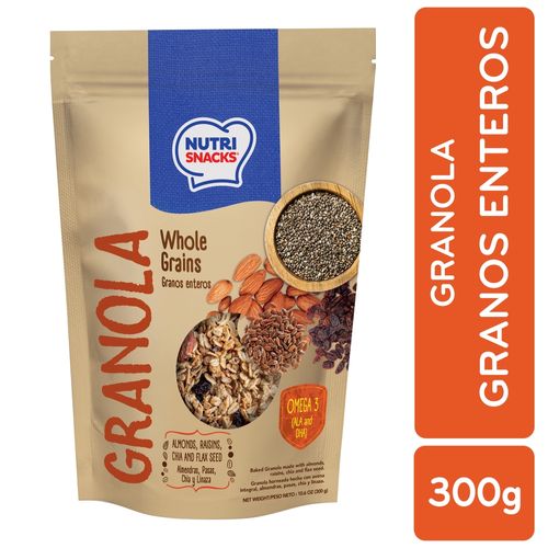 Granola Nutrisnacks Granos Enteros  - 300 g