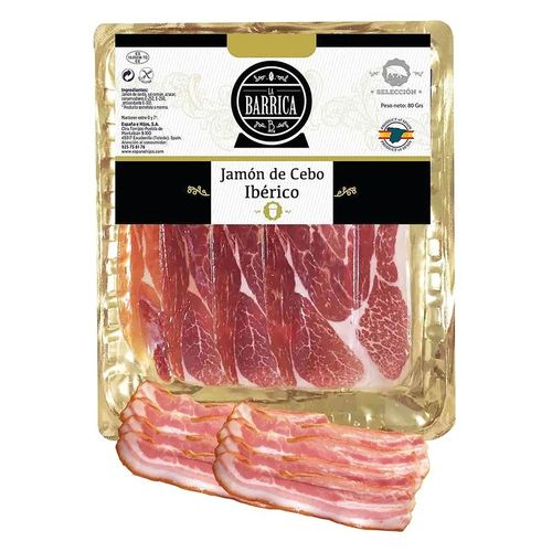 Jamón Iberico De Cebo Barrica - 100 g