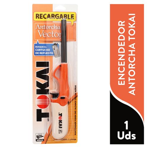 Encendedor Tokai Antorcha Vector Recargable - unidad