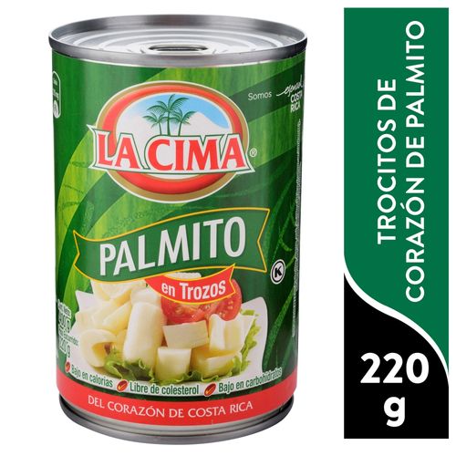 Palmito La Cima trozos de corazón en lata - 220 g
