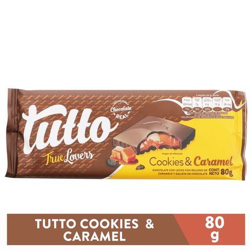 Choco Tutto Lovers Caramelo 80gr