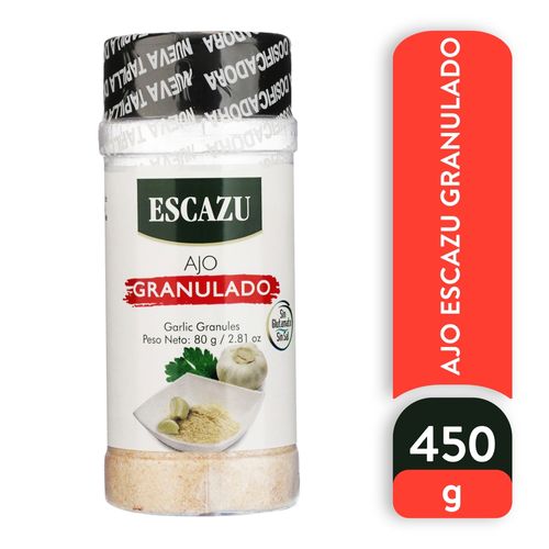 Ajo Escazu granulado Envase Plástico - 80 g
