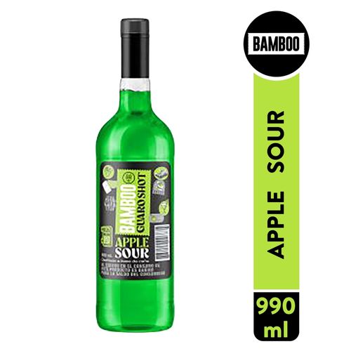 Bamboo Guaro Apple Sour 990ml 17 5 Alc