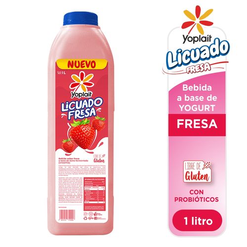 Licuado Beber Fresa Yoplait 1000 Ml