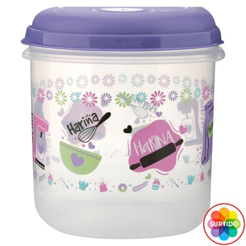 Bote Cilindrico 60 Oz Con Diseno