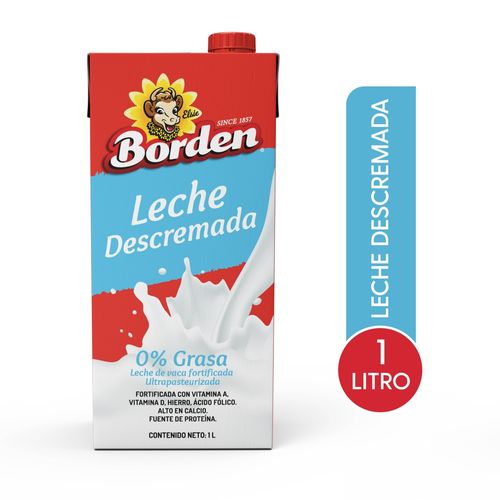 Leche Borden Descremada - 1 L