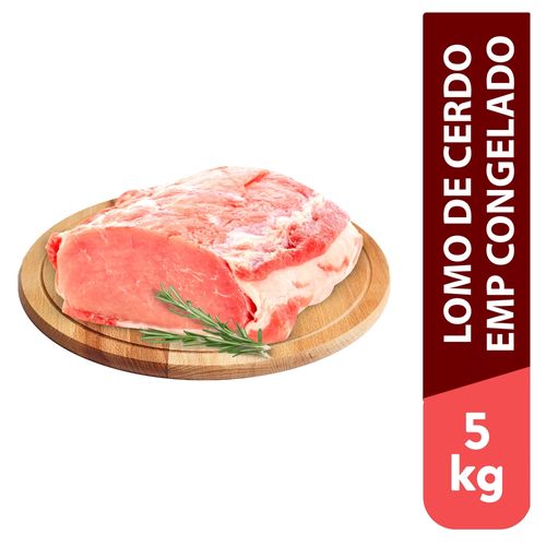 Lomo De Cerdo Marketside Empacado Congelado, 5 kilos aproximadamente - Precio indicado por kilo