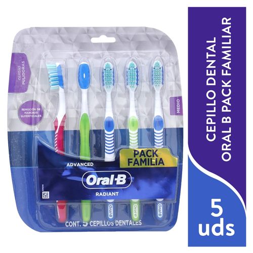 Ob Cepillo Dental Manual Adv 3d Whit 5ea