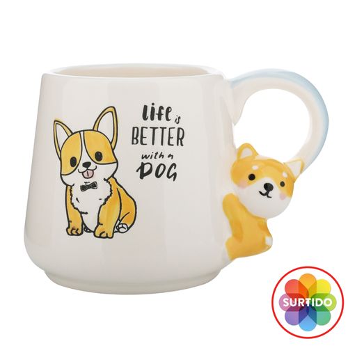 Ms Taza Embosada 3d 450ml