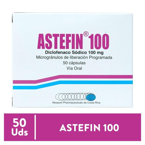 Astefin Newport Capsula 100 Mg -  Precio indicado por unidad