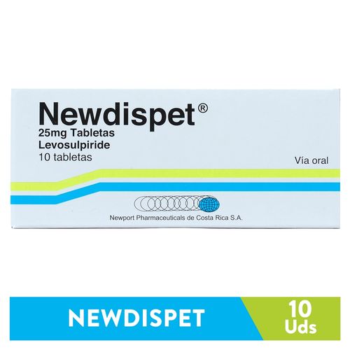 Newdispet Newport 25Mg, Precio indicado por unidad