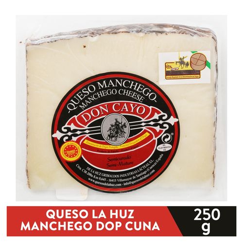Más Quesos La Huz Queso La Huz Manchego Dop Cuna 250 g Unidad